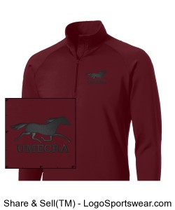 Sport-Wick Stretch 1/2-Zip Mens Pullover Design Zoom